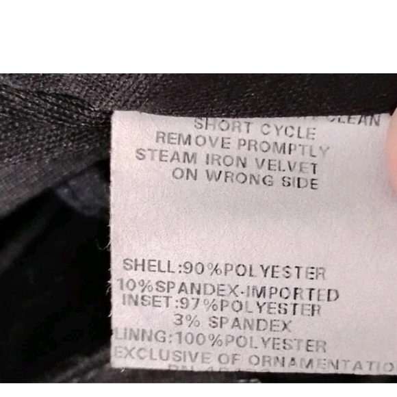 Vintage 90's Jessica McClintock for Gunne Sax Black Zebra print Velvet Size 3/4 - Picture 7 of 7